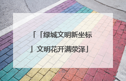「绿城文明新坐标」文明花开满荥泽