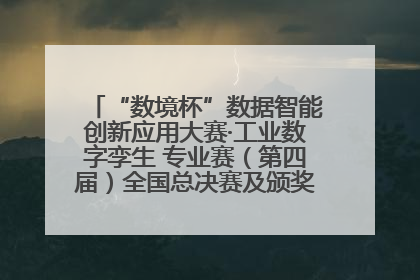 “数境杯”数据智能创新应用大赛·工业数字孪生 专业赛（第四届）全国总决赛及颁奖典礼成功举办