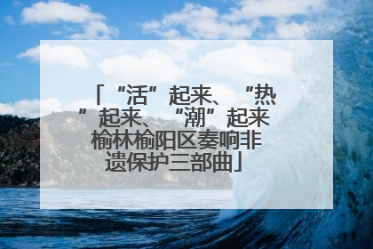 “活”起来、“热”起来、“潮”起来 榆林榆阳区奏响非遗保护三部曲