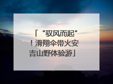 “驭风而起”！滑翔伞带火安吉山野体验游