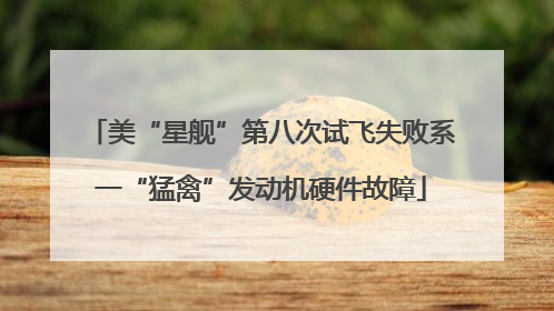 美“星舰”第八次试飞失败系一“猛禽”发动机硬件故障