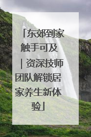东郊到家 触手可及｜资深技师团队解锁居家养生新体验