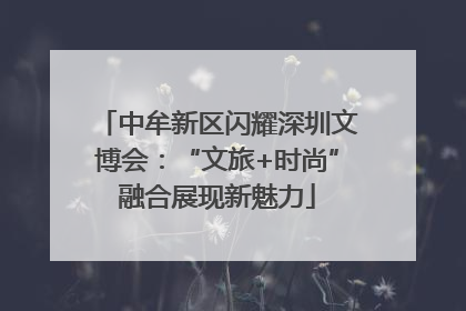 中牟新区闪耀深圳文博会：“文旅+时尚”融合展现新魅力