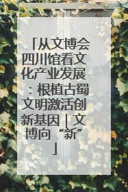 从文博会四川馆看文化产业发展：根植古蜀文明激活创新基因｜文博向“新”