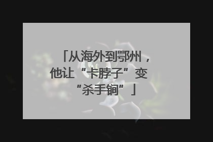 从海外到鄂州，他让“卡脖子”变“杀手锏”