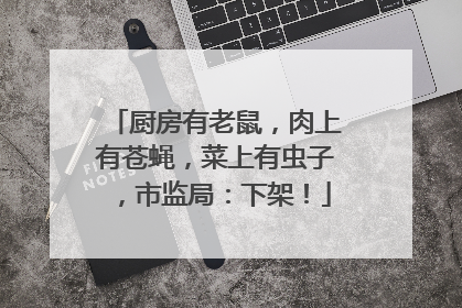 厨房有老鼠，肉上有苍蝇，菜上有虫子，市监局：下架！