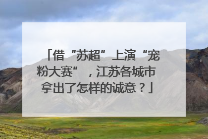 借“苏超”上演“宠粉大赛”，江苏各城市拿出了怎样的诚意？