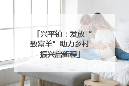 兴平镇：发放“致富羊”助力乡村振兴启新程