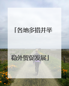 各地多措并举稳外贸促发展