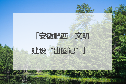 安徽肥西：文明建设“出圈记”