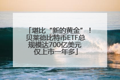 堪比“新的黄金”！贝莱德比特币ETF总规模达700亿美元 仅上市一年多