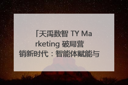 天禹数智 TY Marketing 破局营销新时代：智能体赋能与人才培育双轮驱动