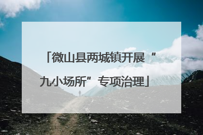 微山县两城镇开展“九小场所”专项治理