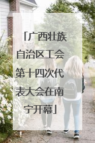 广西壮族自治区工会第十四次代表大会在南宁开幕