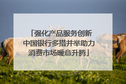 强化产品服务创新 中国银行多措并举助力消费市场暖意升腾