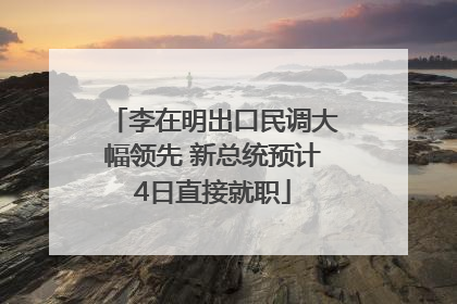 李在明出口民调大幅领先 新总统预计4日直接就职