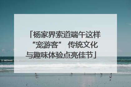 杨家界索道端午这样“宠游客” 传统文化与趣味体验点亮佳节