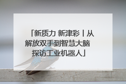 新质力 新津彩丨从解放双手到智慧大脑 探访工业机器人