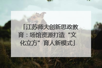 江苏师大创新思政教育：场馆资源打造“文化立方”育人新模式