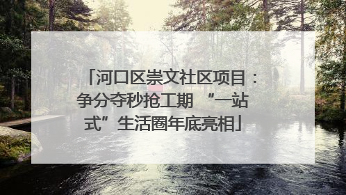 河口区崇文社区项目：争分夺秒抢工期 “一站式”生活圈年底亮相