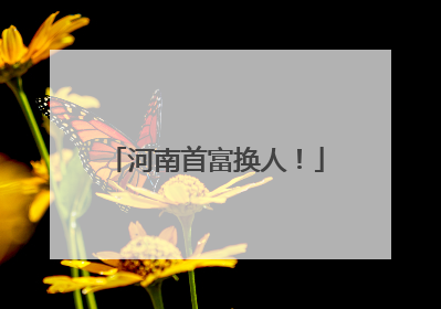 河南首富换人！
