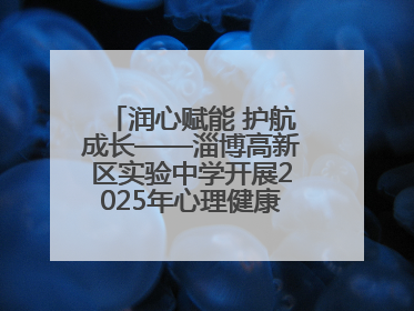 润心赋能 护航成长——淄博高新区实验中学开展2025年心理健康教育月系列活动