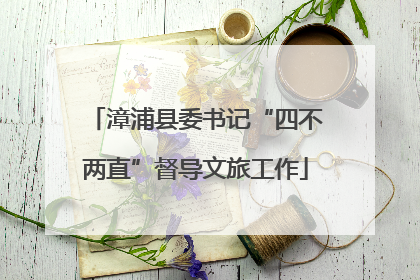 漳浦县委书记“四不两直”督导文旅工作