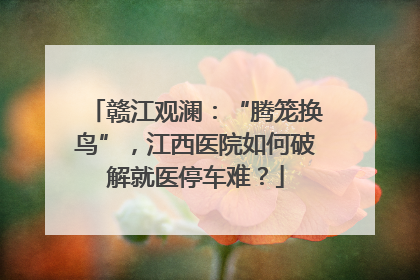 赣江观澜：“腾笼换鸟”，江西医院如何破解就医停车难？