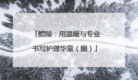 醴陵：用温暖与专业 书写护理华章（图）