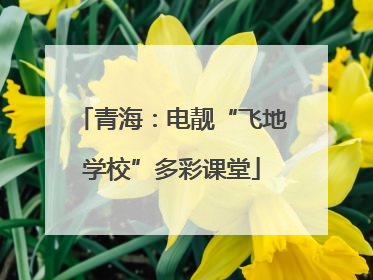 青海：电靓“飞地学校”多彩课堂