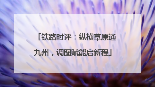 铁路时评：纵横草原通九州，调图赋能启新程