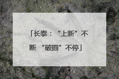 长泰：“上新”不断 “破圈”不停